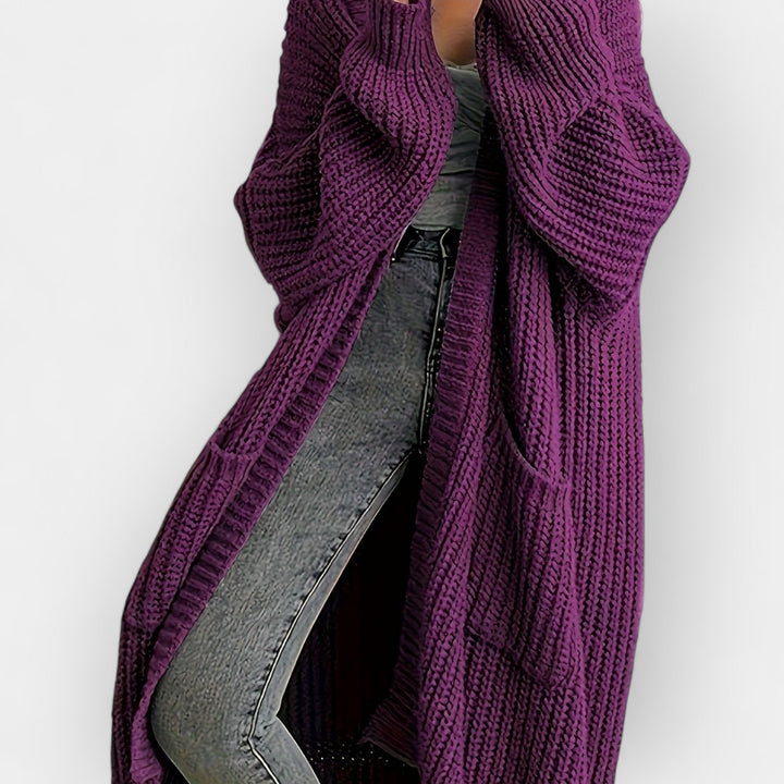 Comfortable Solid Color Cardigan
