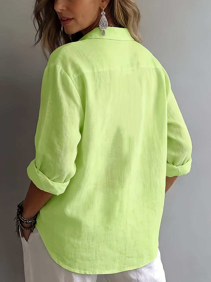 Isla | Breezy Button Shirt