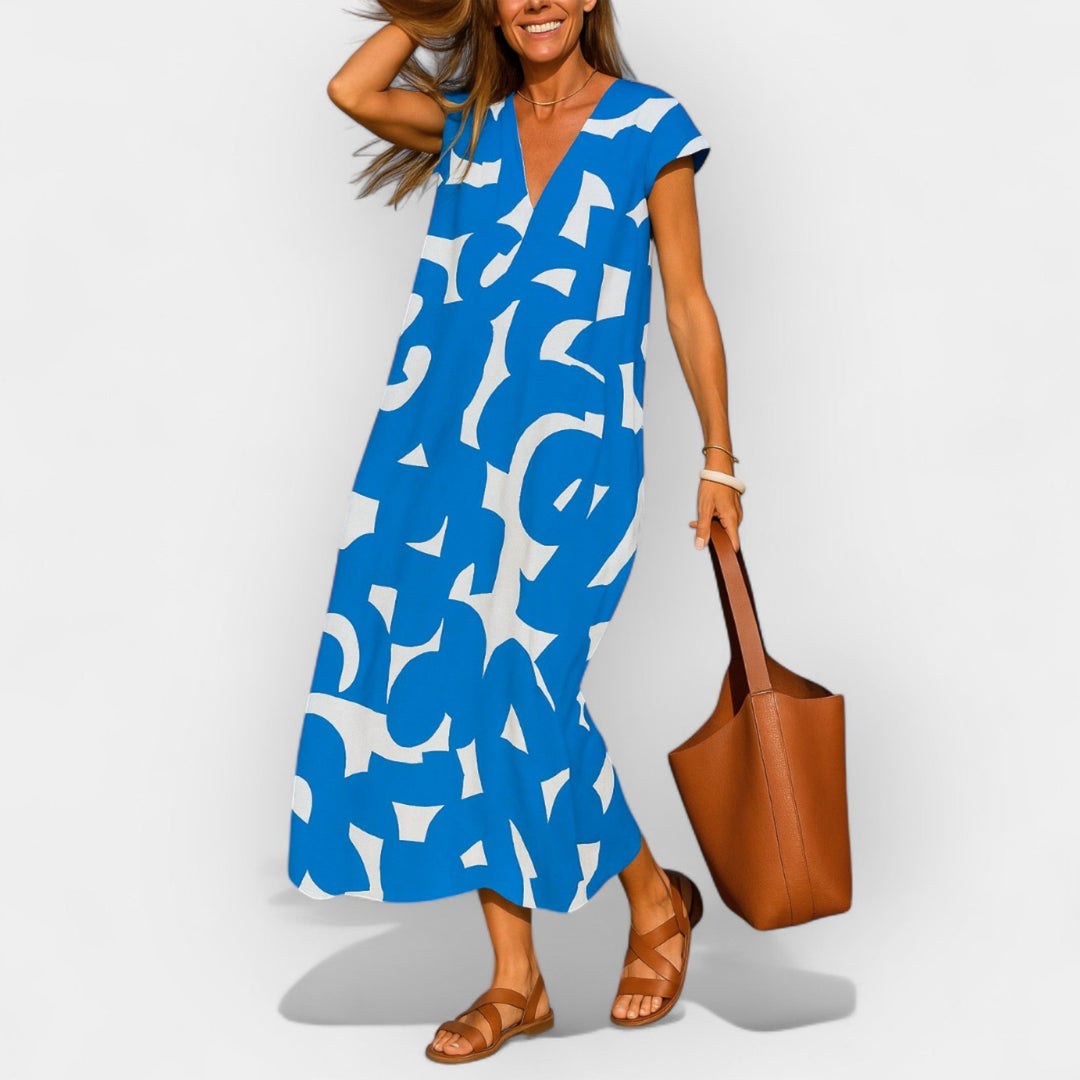 Thandiwe – Light V-Neck Dress