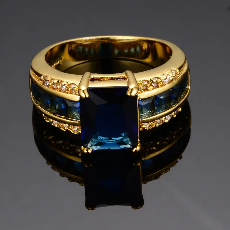 Kassira Bluemont Gold Ring