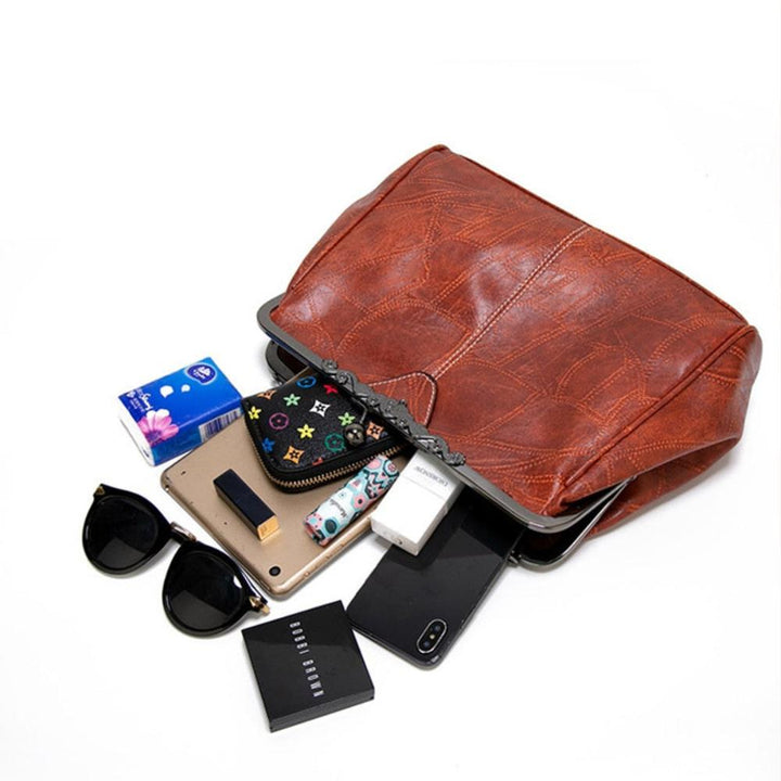 Mila | Vintage Style Flap Closure Handbag