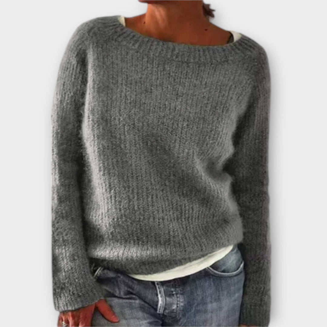 Solid Knit Sweater