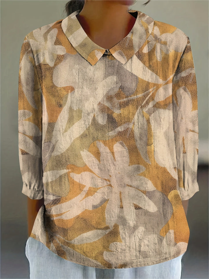 Jacki-Vintage Floral Blouse