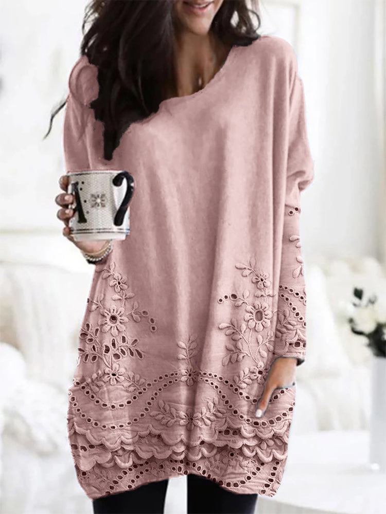 Nora | Printed Cozy Sweater
