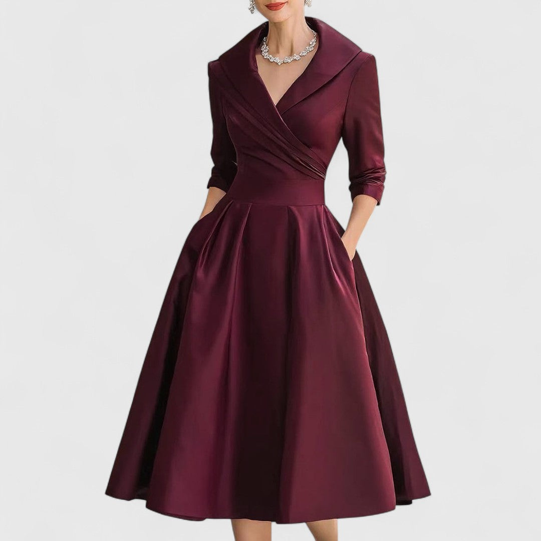 Marley Quinn| Elegant Midi Dress