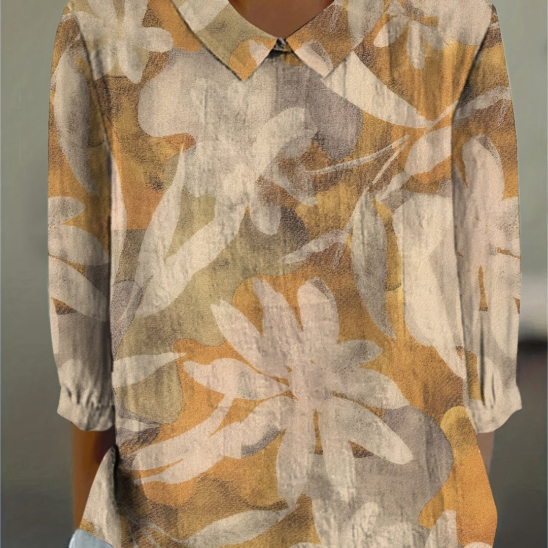 Jacki-Vintage Floral Blouse