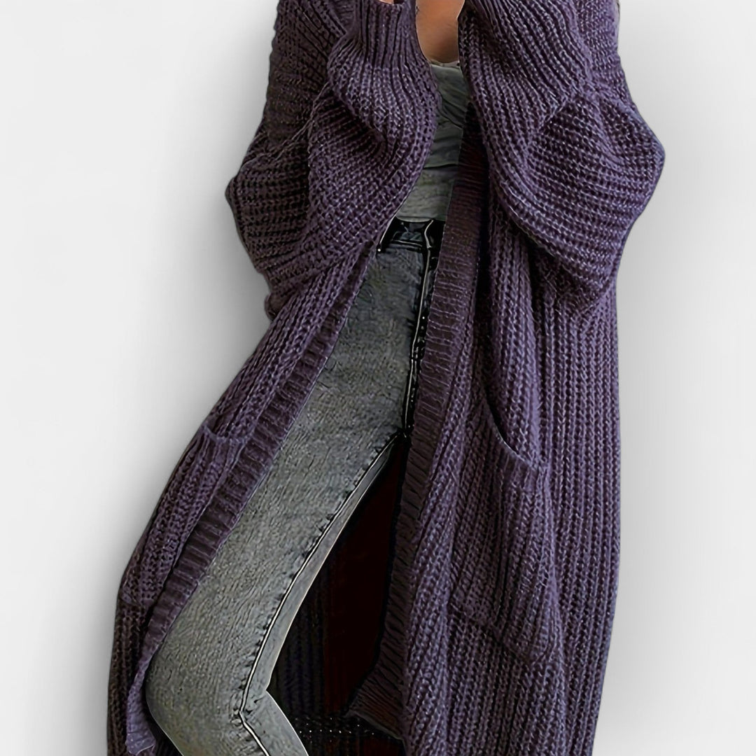 Comfortable Solid Color Cardigan
