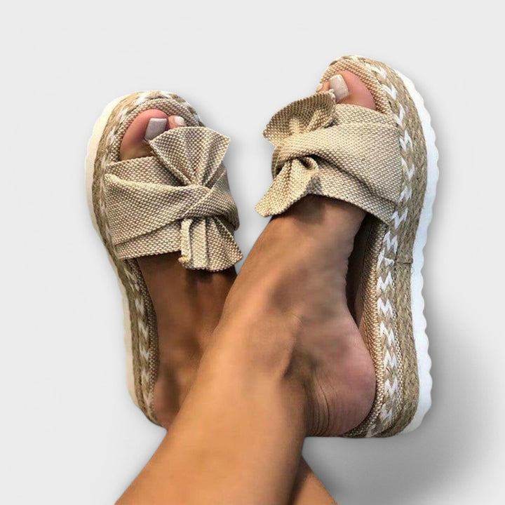 Orthopedic Sandals with Bow