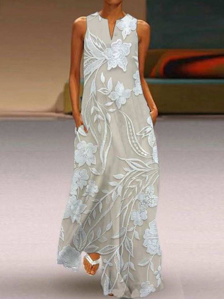 Nia | Luxe Printed Dress