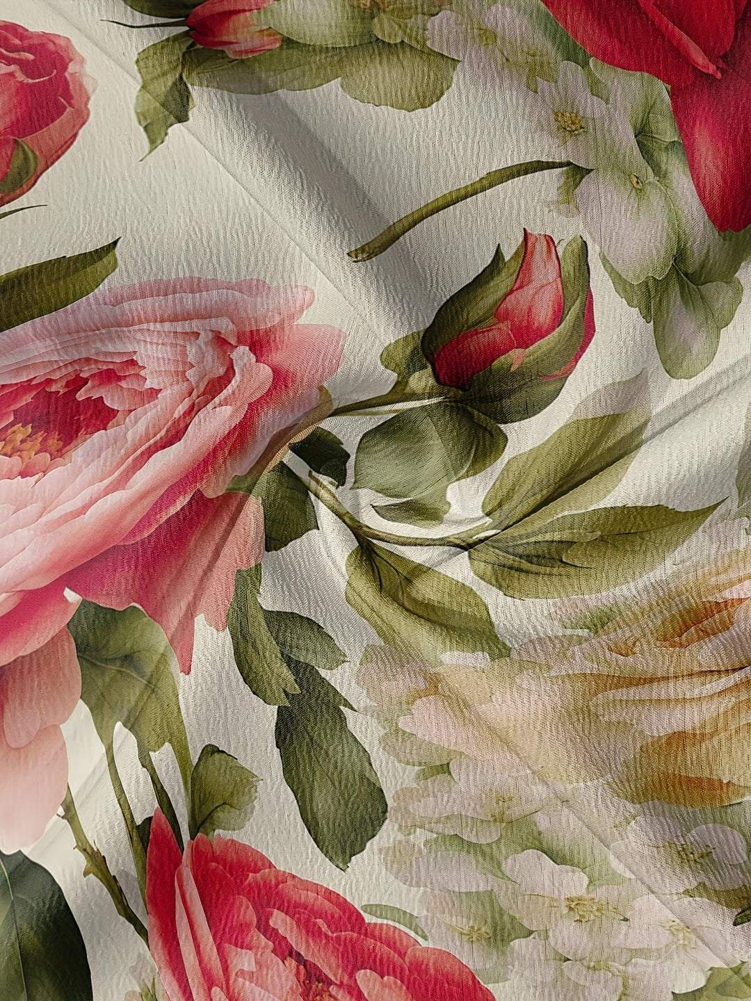 Vintage Floral Print Casual Shirt