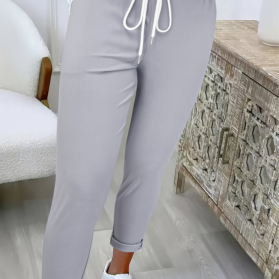 Keira | High-Waist Drawstring Joggers