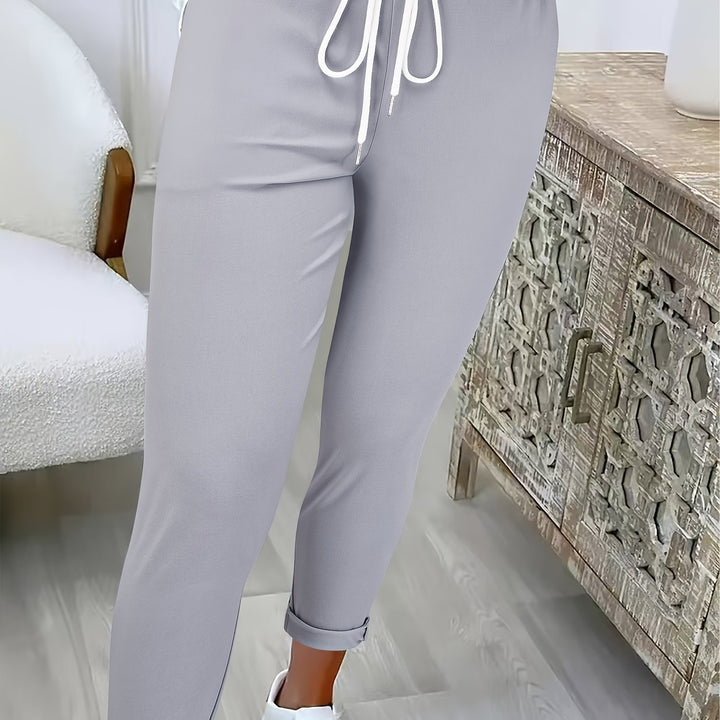 Keira | High-Waist Drawstring Joggers
