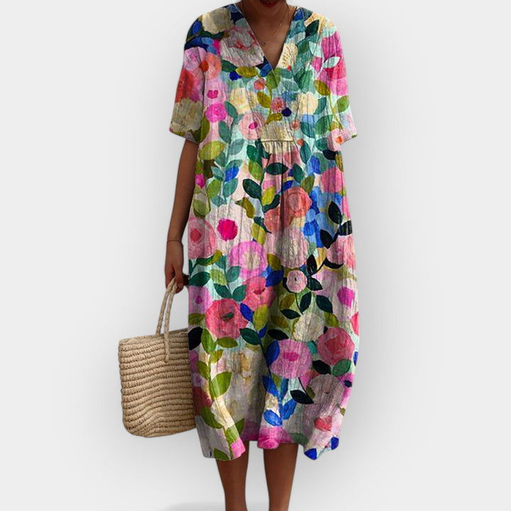 Zuzana – Light Floral Print Dress