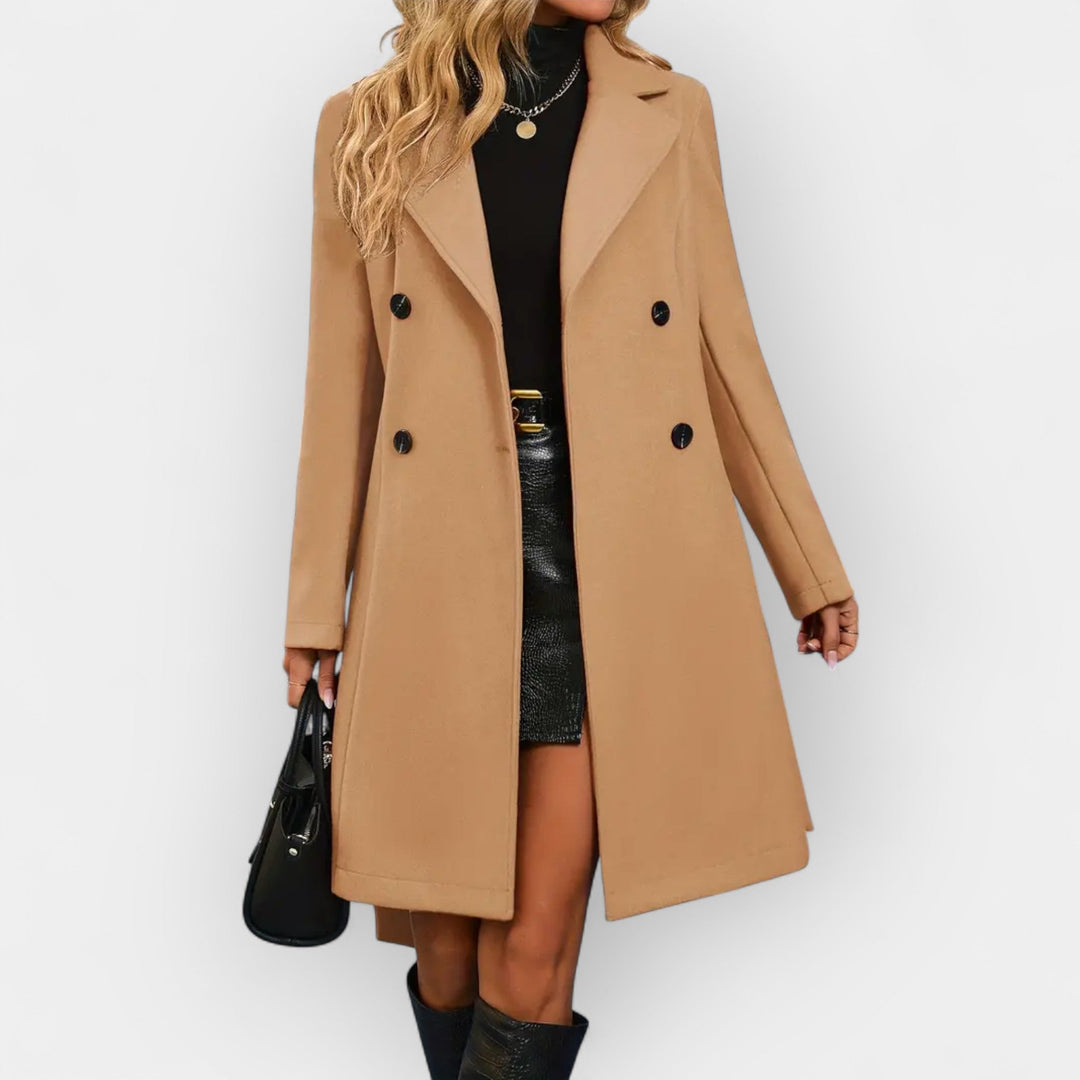 Elegant Trench Coat with Belt