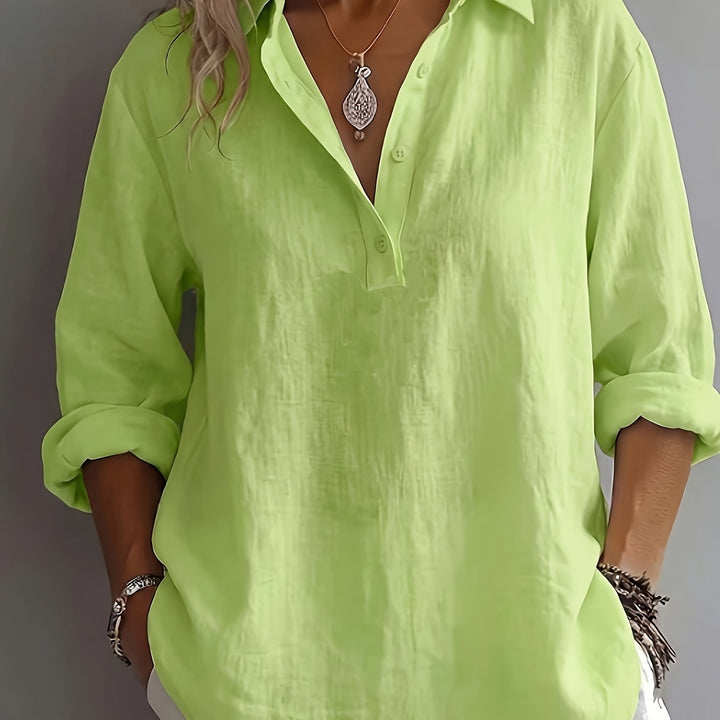 Isla | Breezy Button Shirt