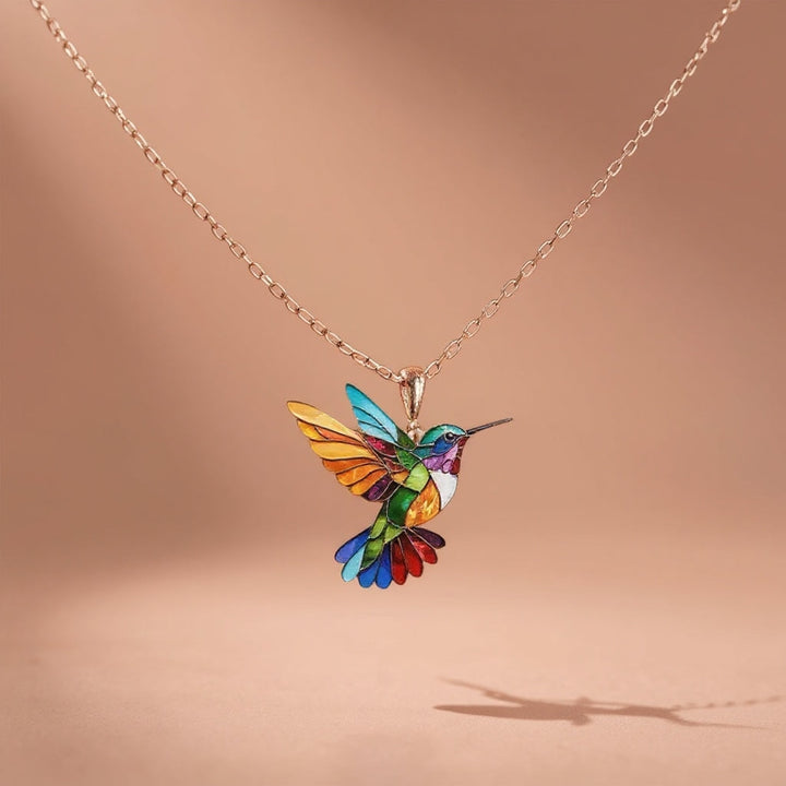 Noella | Hummingbird Necklace & Earrings