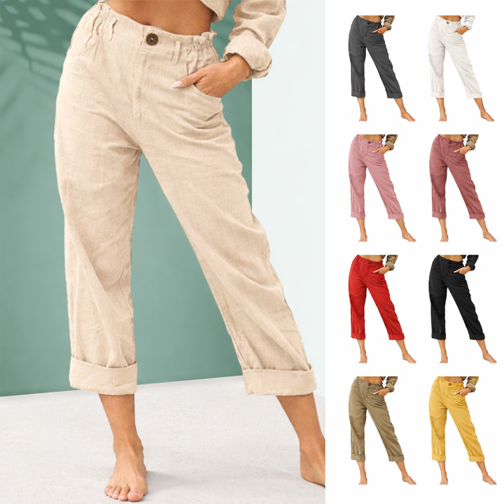 Soleil | Cotton Linen Pants