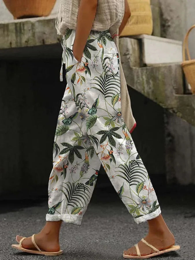 Ayla | Boho Print Pants