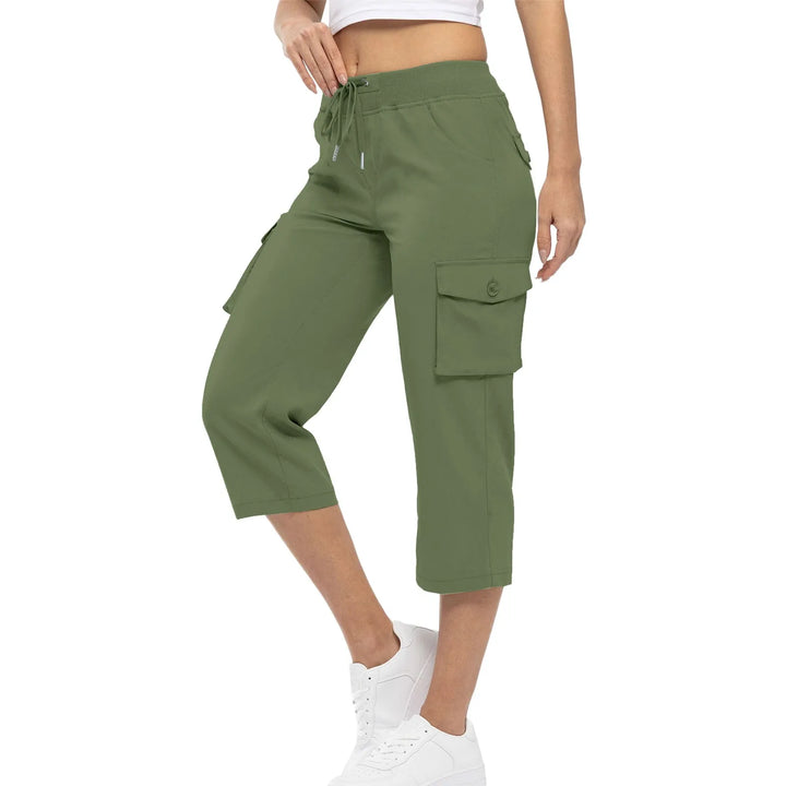 Nadia | Cargo Capri Pants