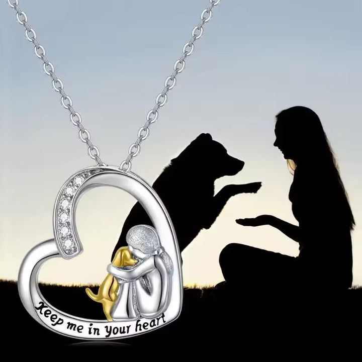 Dog Embrace Necklace