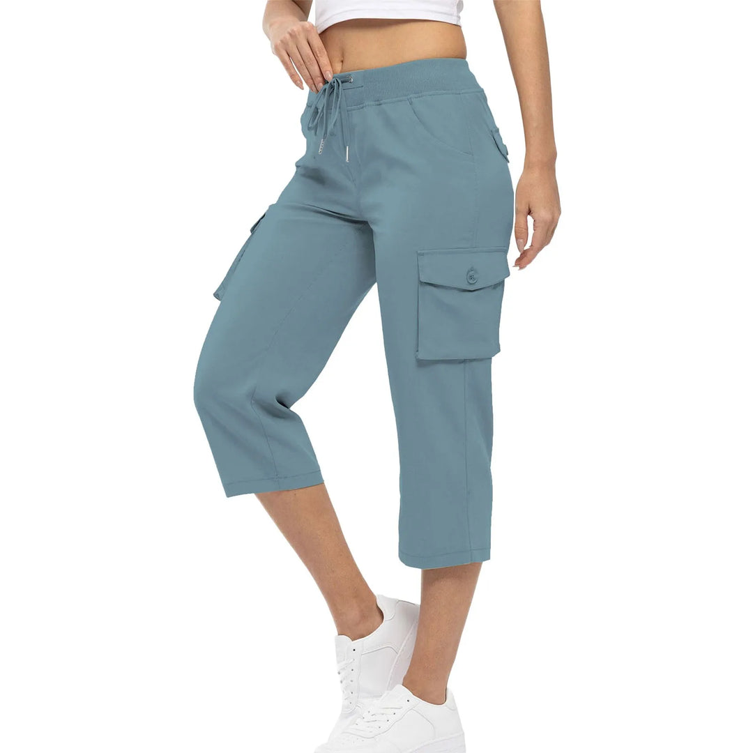 Nadia | Cargo Capri Pants