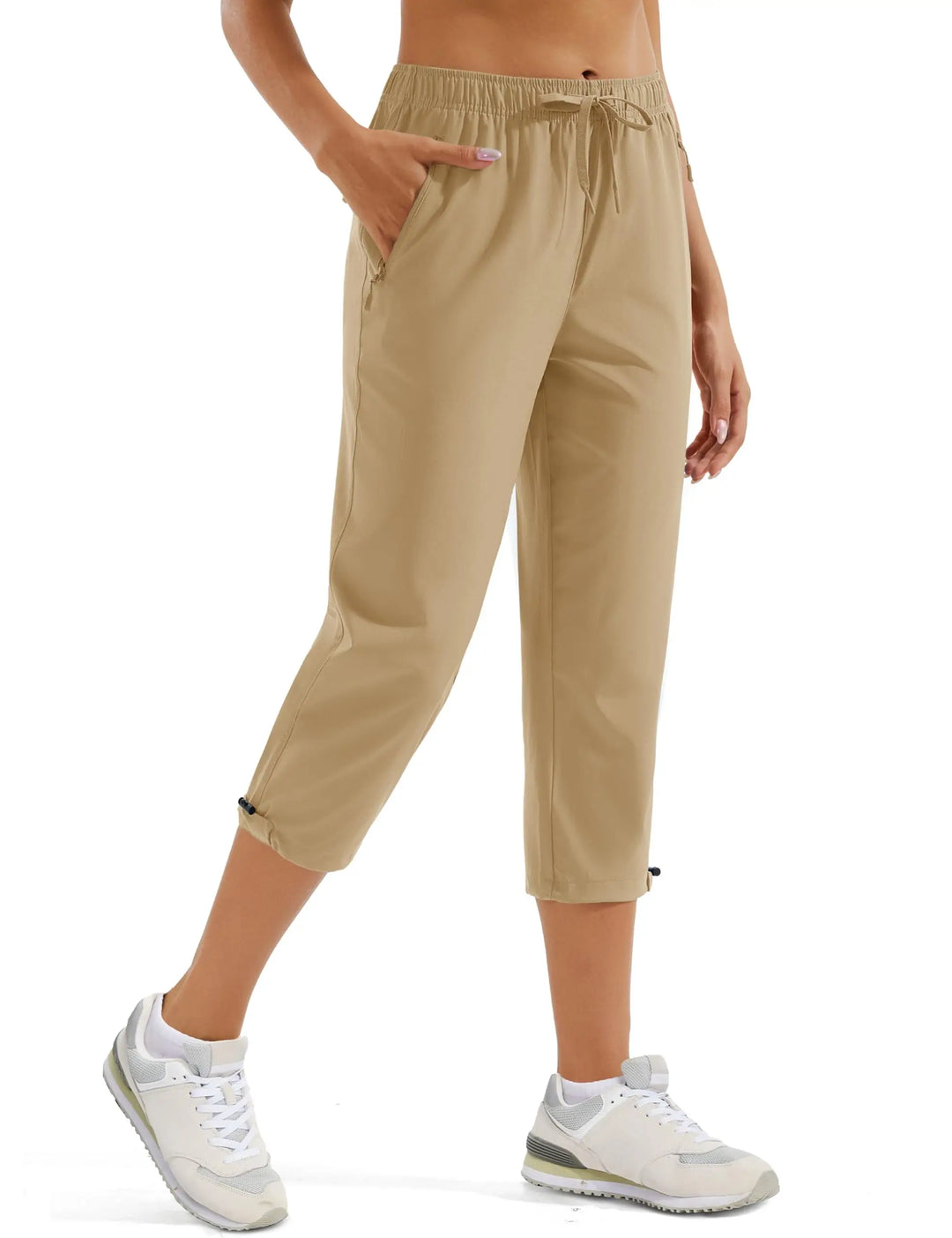 Ava | Stretch Crop Jogger Pants