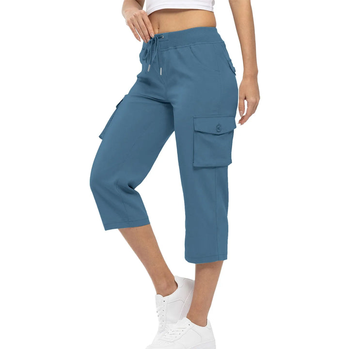 Nadia | Cargo Capri Pants