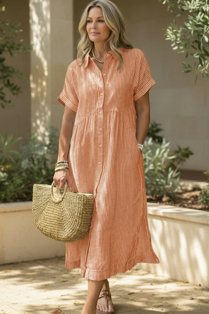 Maria | Loose Stripe Dress