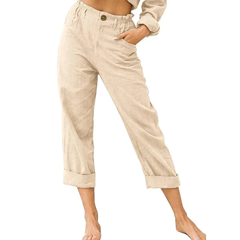 Soleil | Cotton Linen Pants