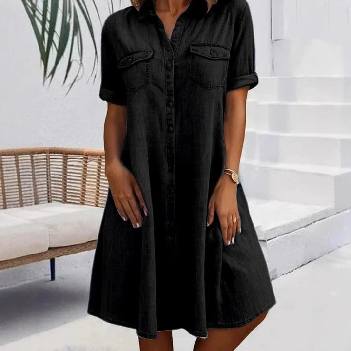 Sienna | Denim Shirt Dress