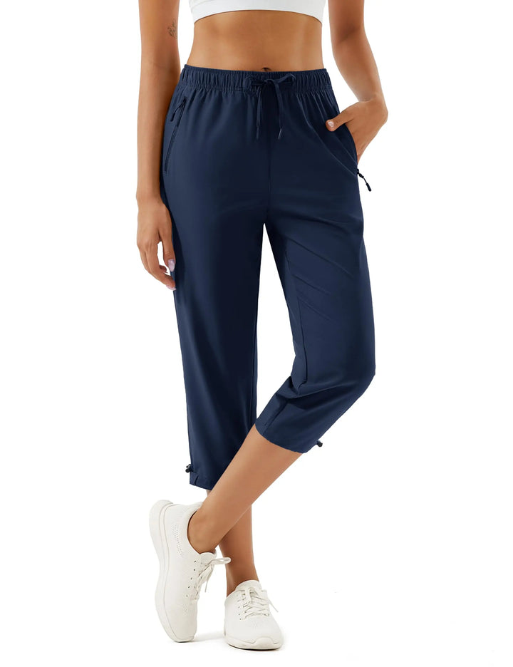 Ava | Stretch Crop Jogger Pants
