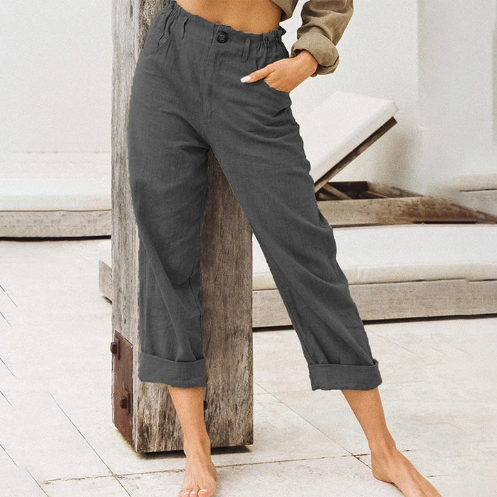 Soleil | Cotton Linen Pants