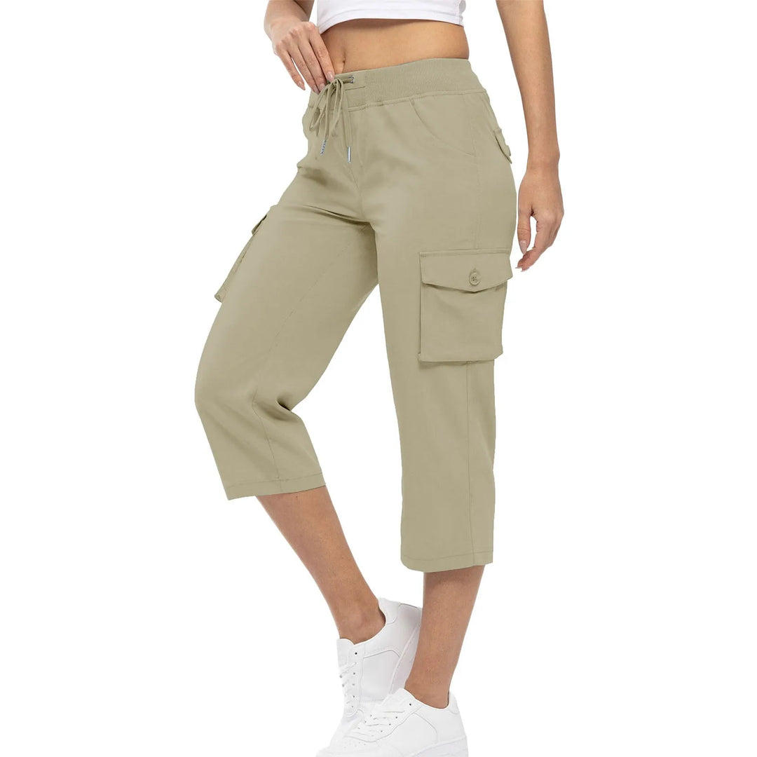 Nadia | Cargo Capri Pants
