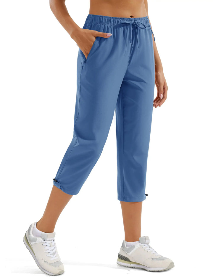 Ava | Stretch Crop Jogger Pants