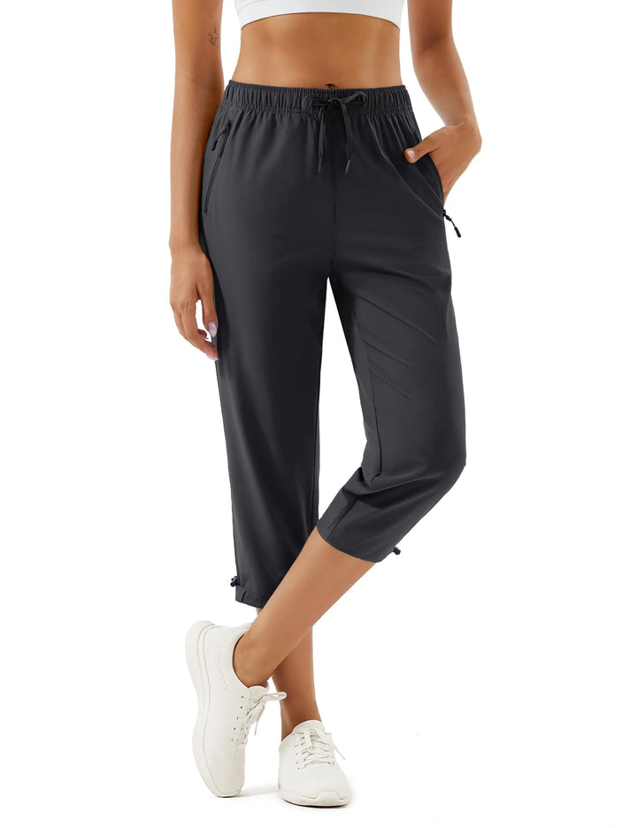 Ava | Stretch Crop Jogger Pants