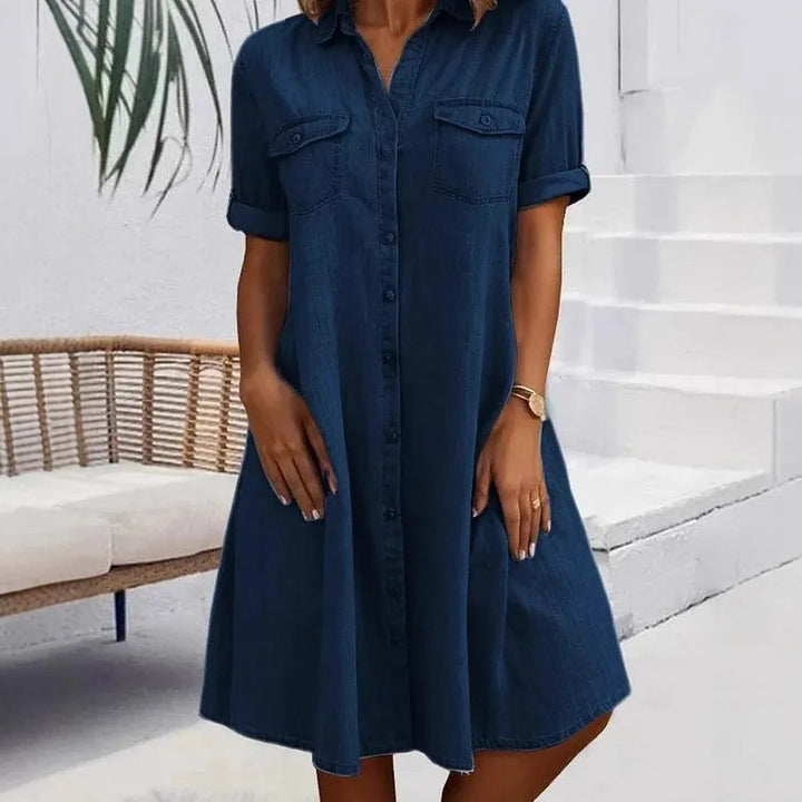 Sienna | Denim Shirt Dress