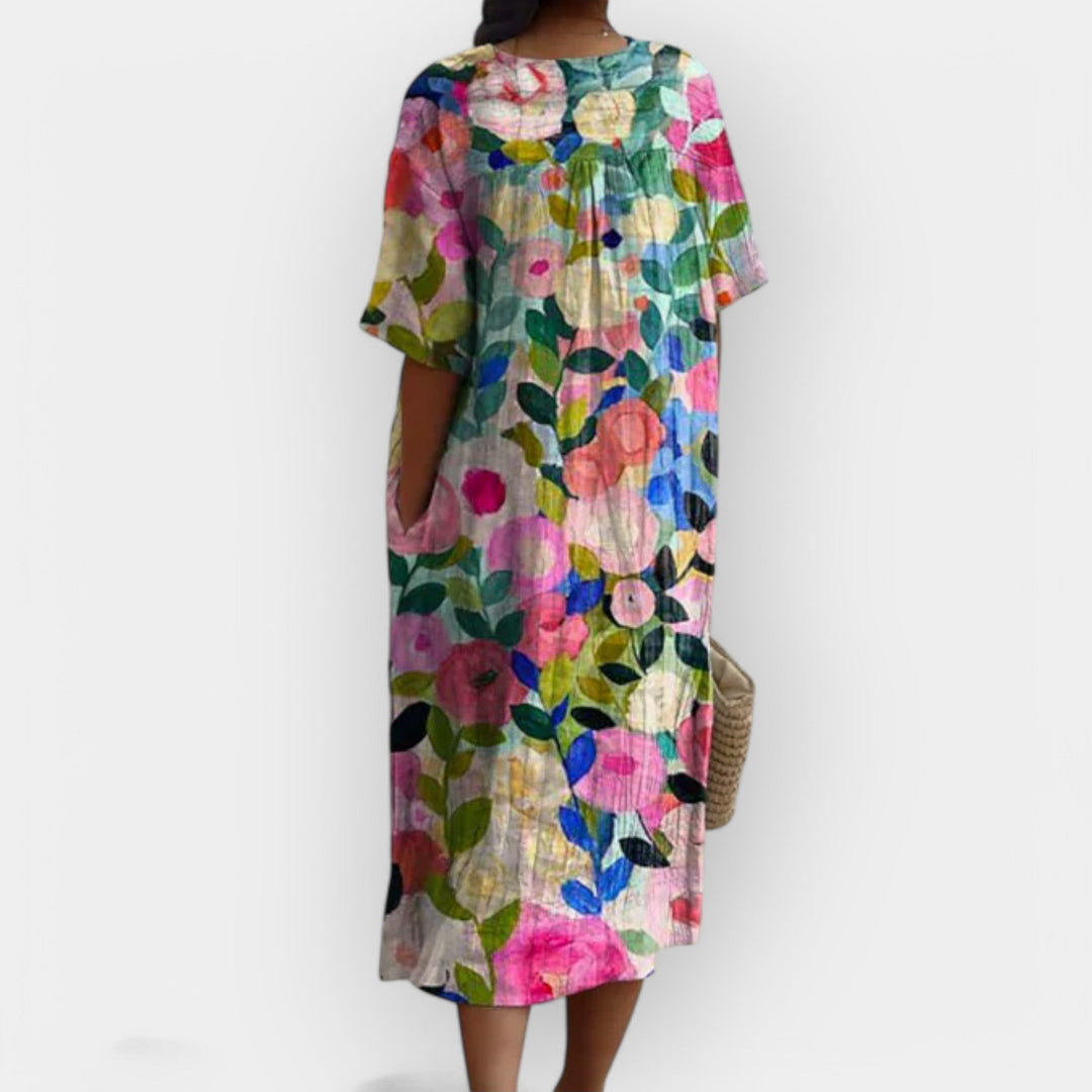 Zuzana – Light Floral Print Dress