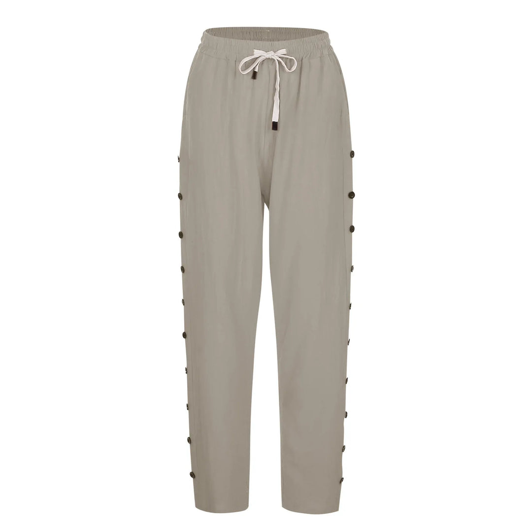 Roxie | Side Button Pants
