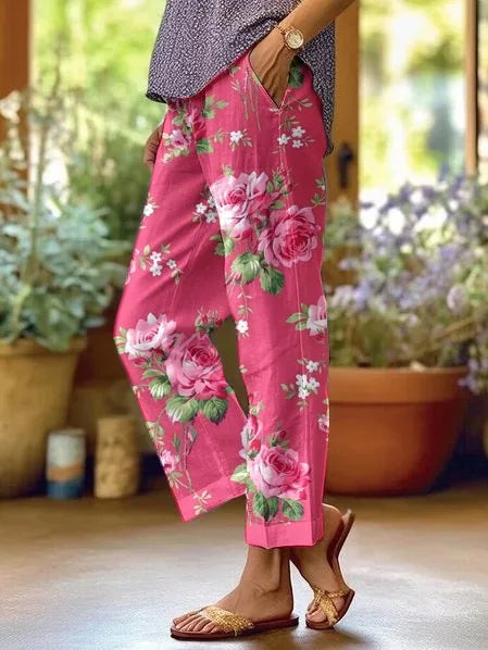 Ayla | Boho Print Pants