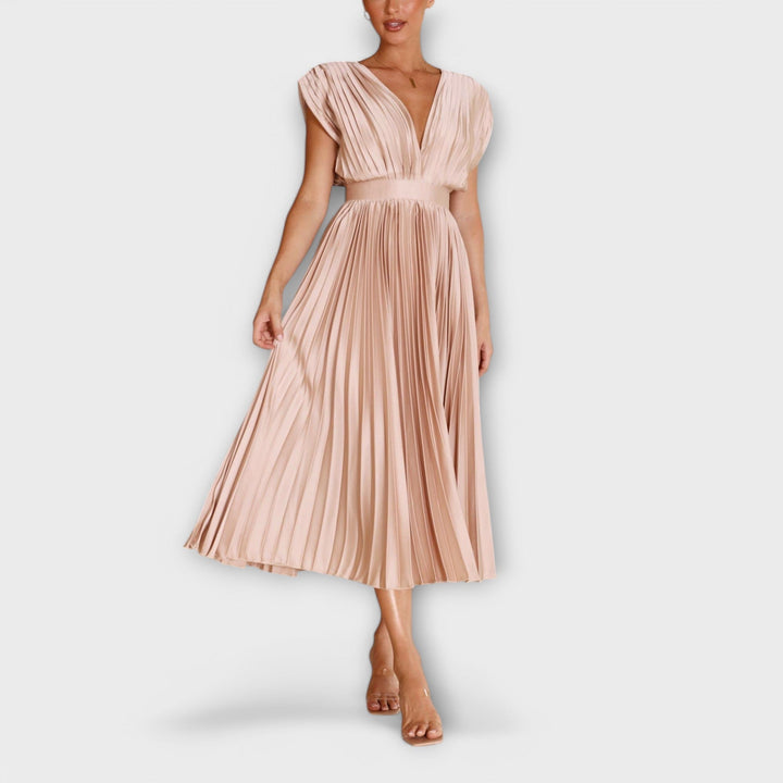 Stylish Pleated Dress