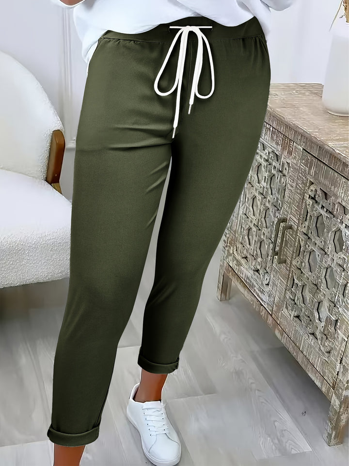 Keira | High-Waist Drawstring Joggers