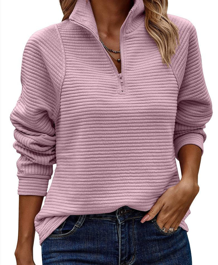 Pullover with Half-Zip