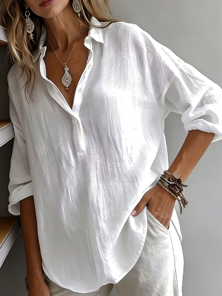 Isla | Breezy Button Shirt