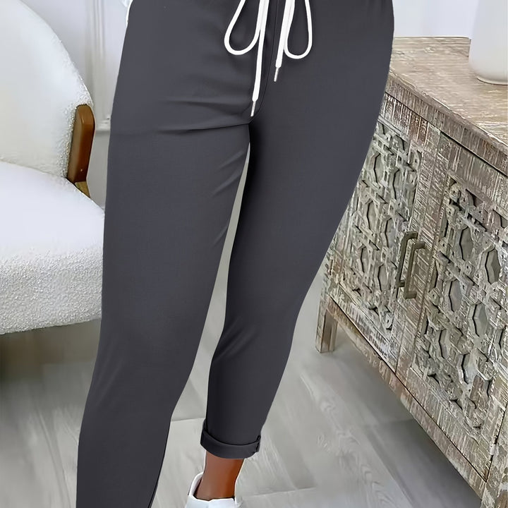 Keira | High-Waist Drawstring Joggers