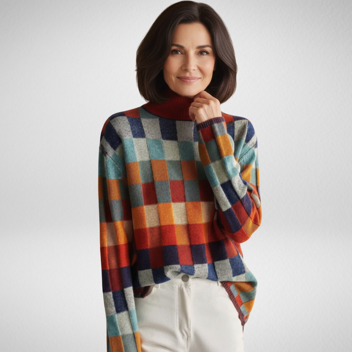 Camille | Cashmere Turtleneck Sweater