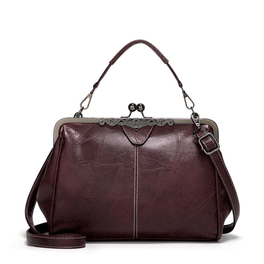Mila | Vintage Style Flap Closure Handbag