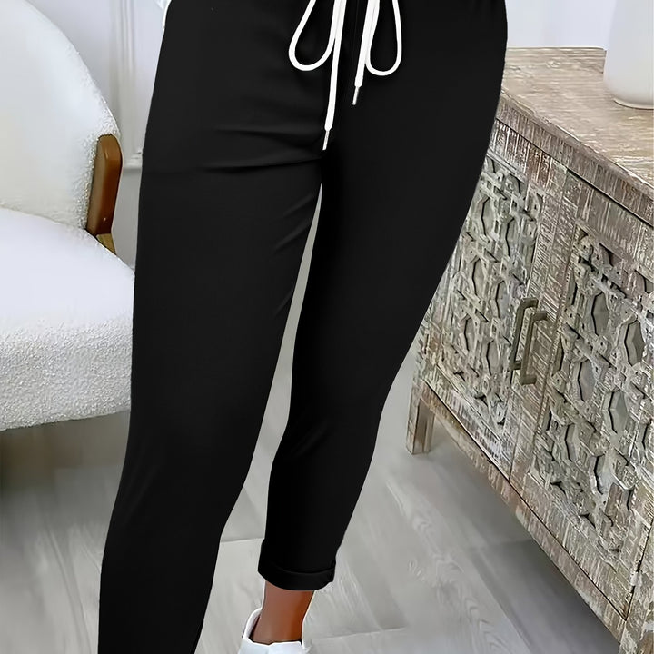 Keira | High-Waist Drawstring Joggers