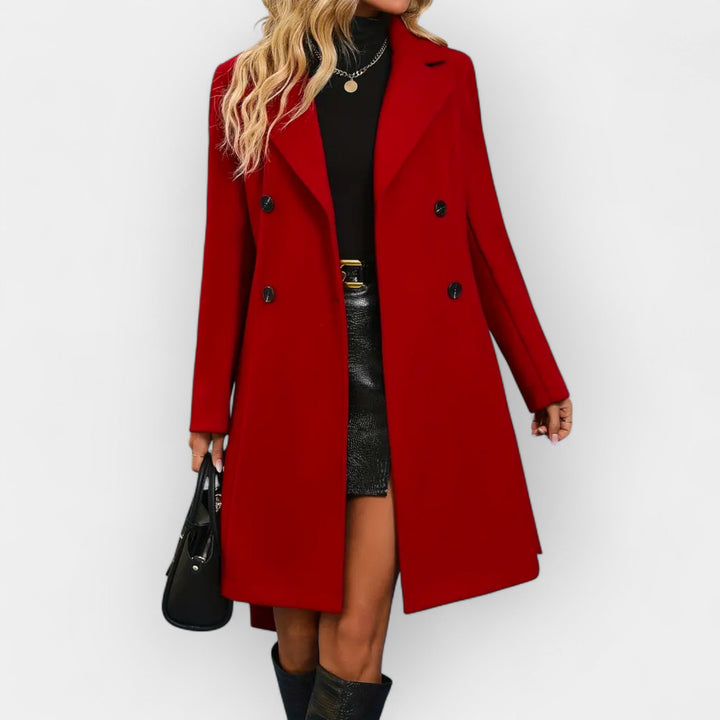 Elegant Trench Coat with Belt