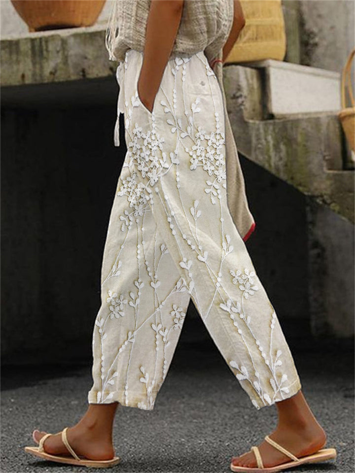 Vineya | Trendy Printed Trousers