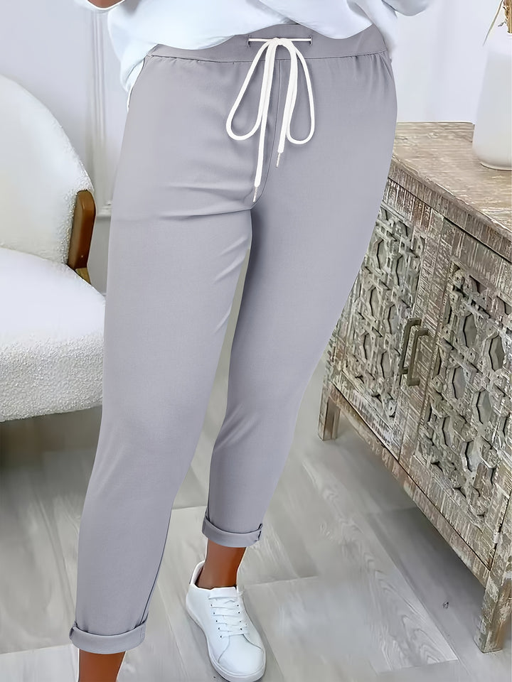 Keira | High-Waist Drawstring Joggers